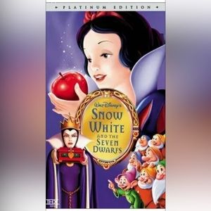 Snow White and the Seven Dwarfs (VHS, 2001, Platinum Edition)